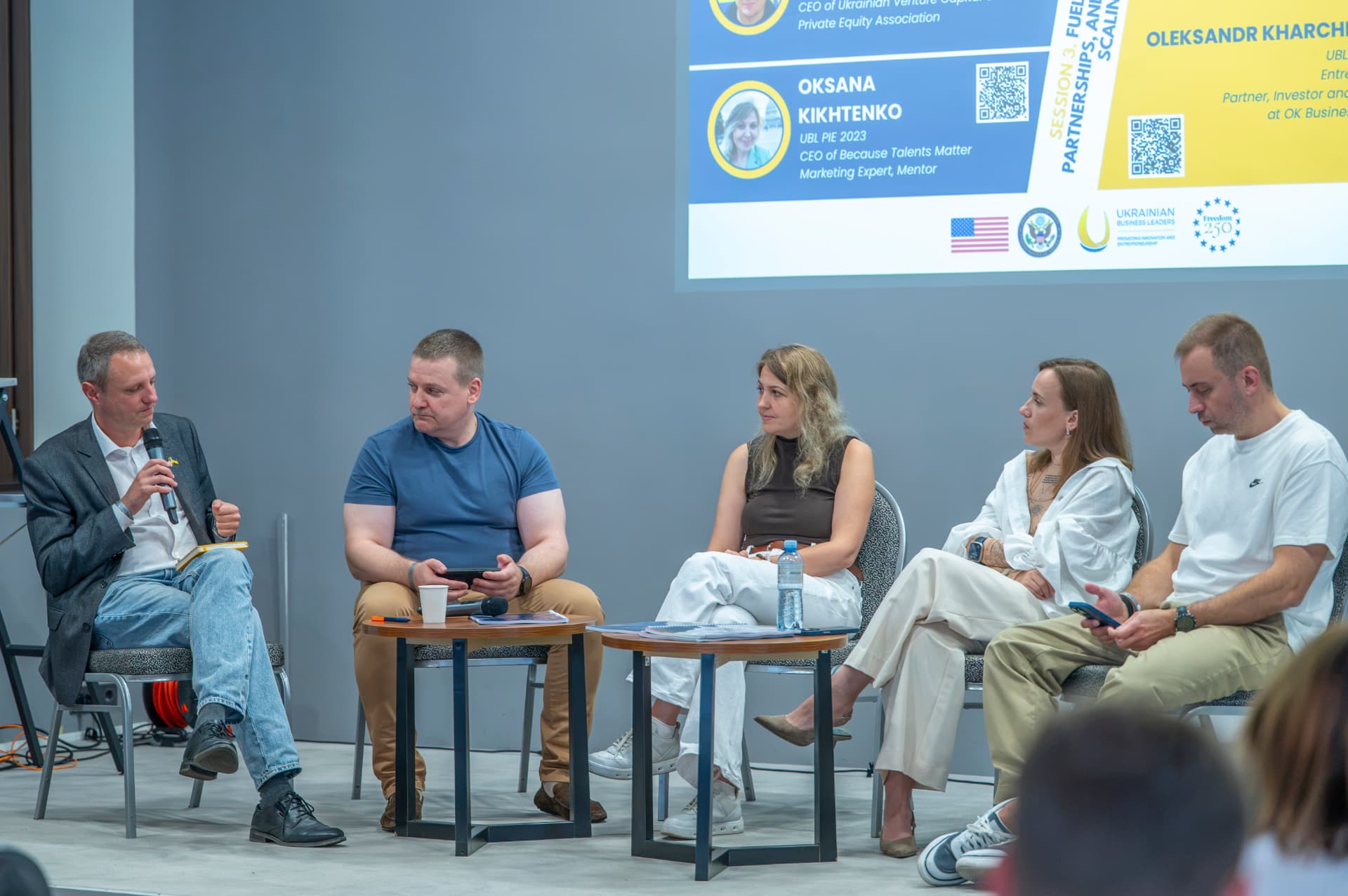 American Councils alumni pilot panel in Kyiv